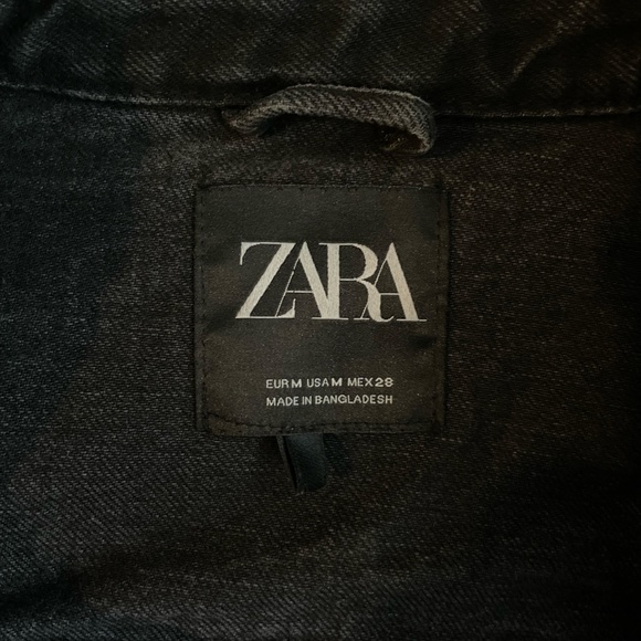 Zara Dark Wash Jean Jacket - Picture 3 of 3